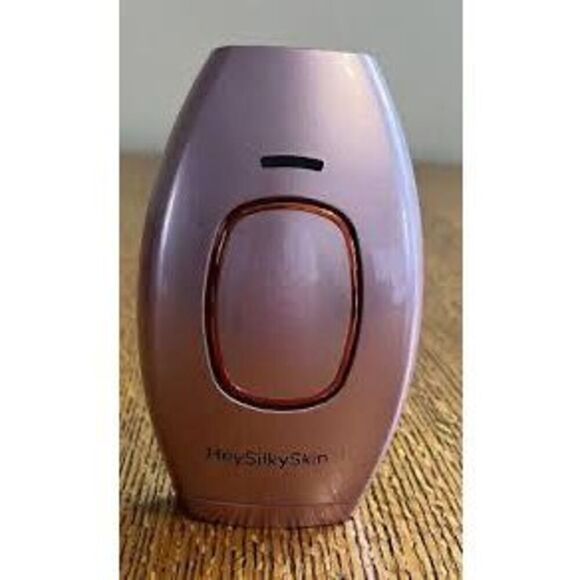 Hey Silky Skin Women's Advanced IPL Hair Removal Handset Rose Gold Pink New - Picture 6 of 15